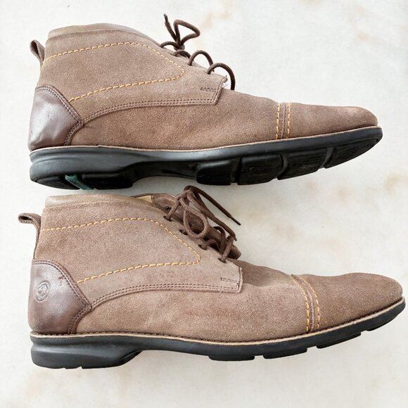 Anatomic & Co. Men's Light Brown Suede Chukka Boots Size 11 - Picture 3 of 7